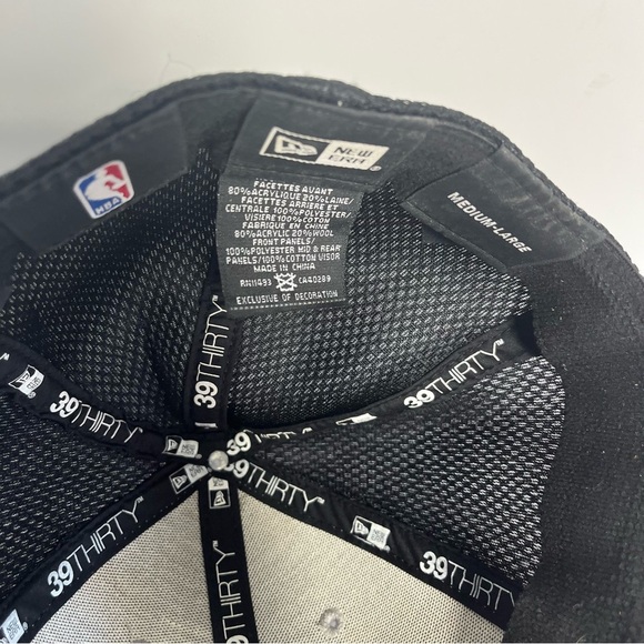 Miami Heat NBA Snapback New Era Hardwood Classics Black Gray 9fifty Med/Large - Picture 7 of 8